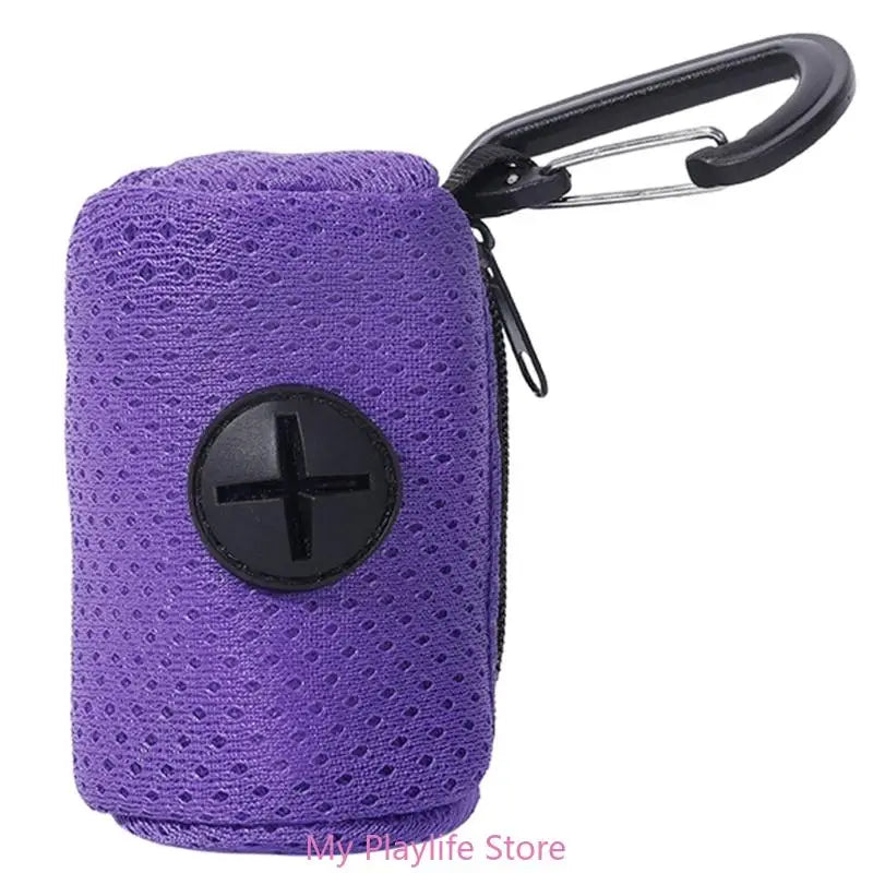 Dog Poop Pickup Bag Holder Pet Waste Poop Bag Dispenser for Dog Pets Pooper Cleaning Tool
