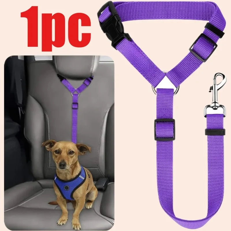 Dog Seat Belt for Vehicle Secure, Pet Car Tether Safety Leash for Dogs In Vehicles, Dog Seatbelt Tether, Christmas Gift