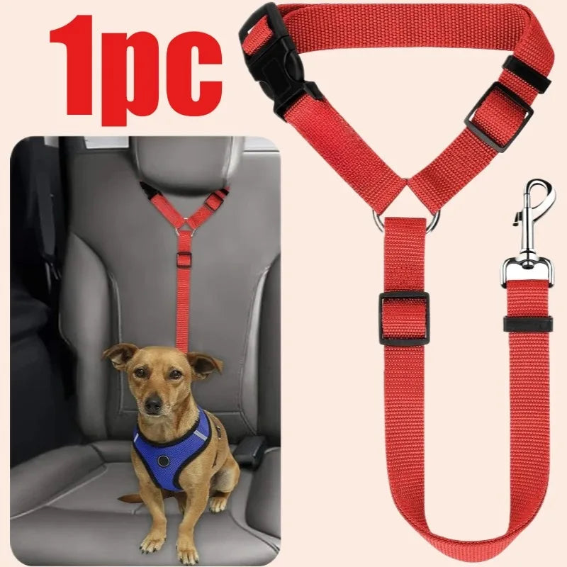 Dog Seat Belt for Vehicle Secure, Pet Car Tether Safety Leash for Dogs In Vehicles, Dog Seatbelt Tether, Christmas Gift