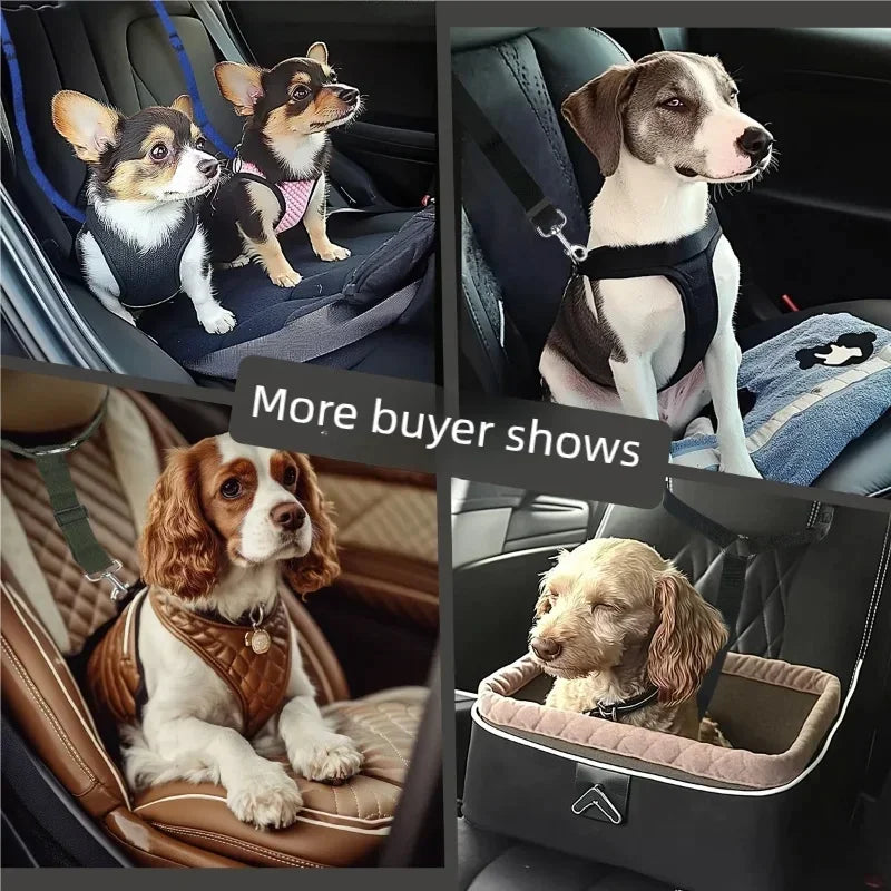Dog Seat Belt for Vehicle Secure, Pet Car Tether Safety Leash for Dogs In Vehicles, Dog Seatbelt Tether, Christmas Gift