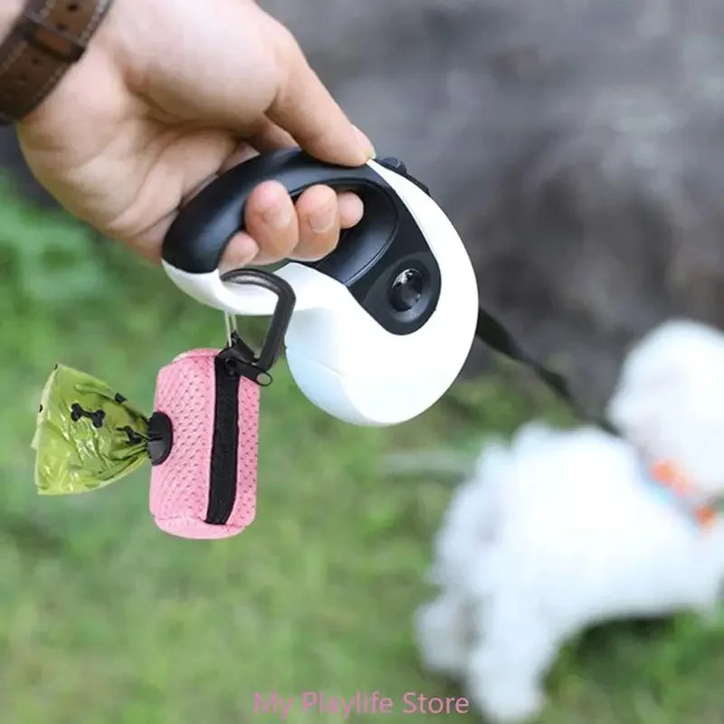 Dog Poop Pickup Bag Holder Pet Waste Poop Bag Dispenser for Dog Pets Pooper Cleaning Tool