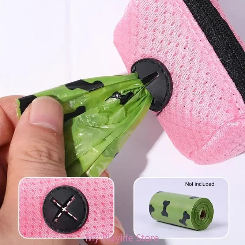 Dog Poop Pickup Bag Holder Pet Waste Poop Bag Dispenser for Dog Pets Pooper Cleaning Tool