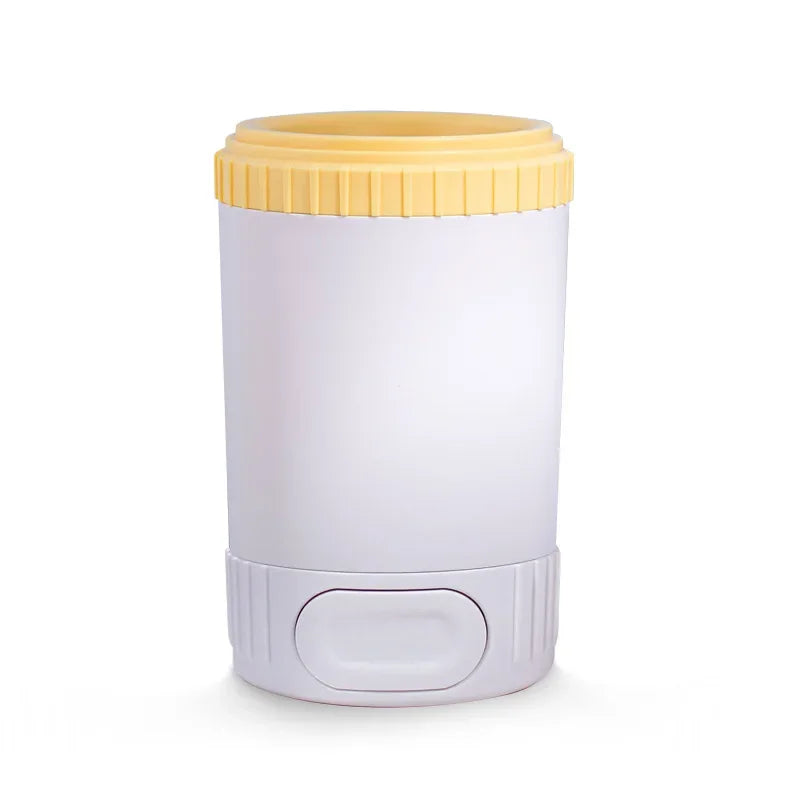 Portable Dog Paw Cleaner Cup Soft Silicone Combs Pet Foot Washer Cup for Small Medium Dogs Cat Cleaning