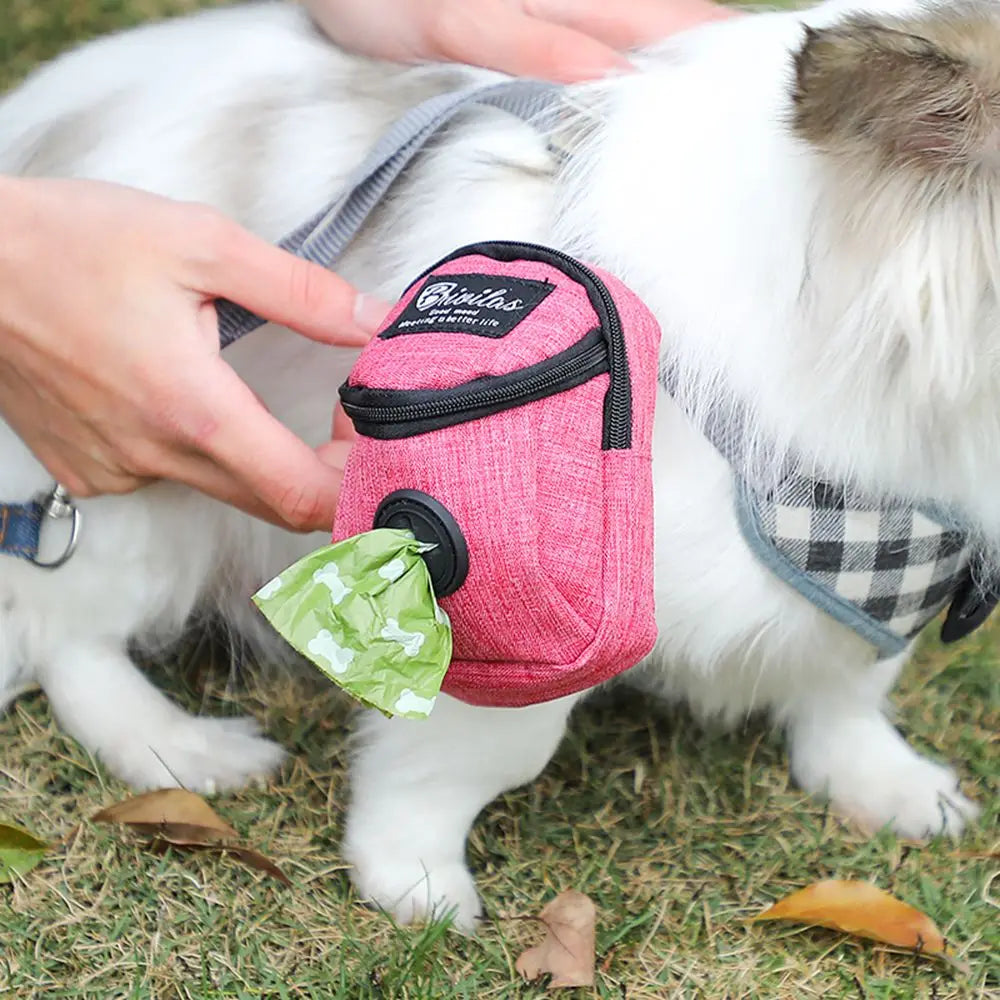 Portable Dog Training Treat Bag Outdoor Pet Dog Treat Pouch Puppy Snack Reward Waist Bag Dog Poop Bag Dog Carriers Bags