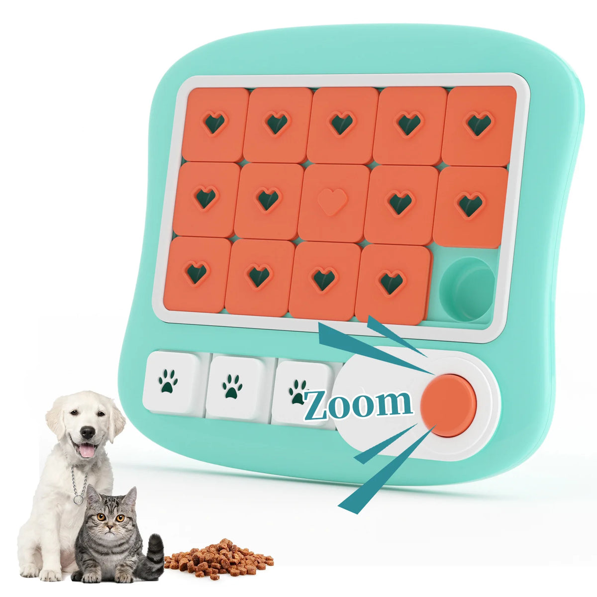 Hundeklar SlowFeeder – interaktiv matskål