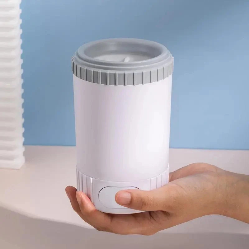 Portable Dog Paw Cleaner Cup Soft Silicone Combs Pet Foot Washer Cup for Small Medium Dogs Cat Cleaning