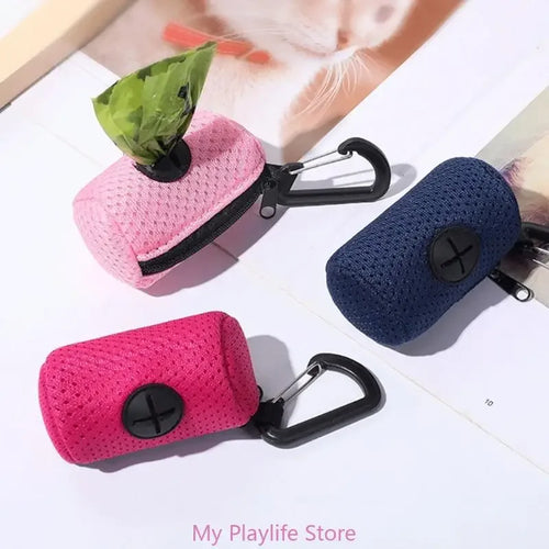 Dog Poop Pickup Bag Holder Pet Waste Poop Bag Dispenser for Dog Pets Pooper Cleaning Tool