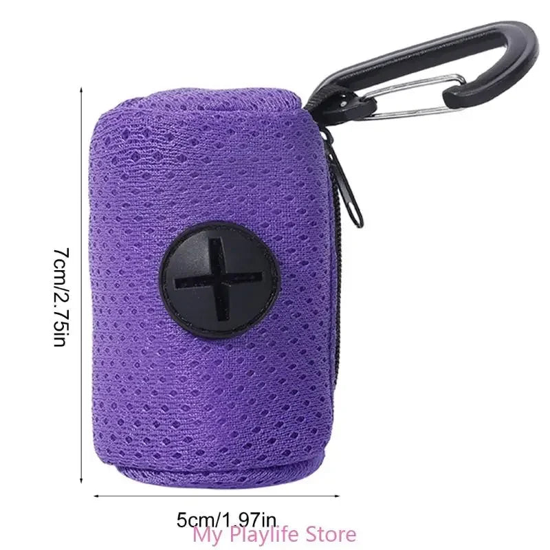 Dog Poop Pickup Bag Holder Pet Waste Poop Bag Dispenser for Dog Pets Pooper Cleaning Tool
